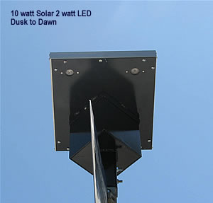 Solar Bus Stop Light